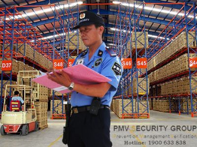 Warehouse security guard
