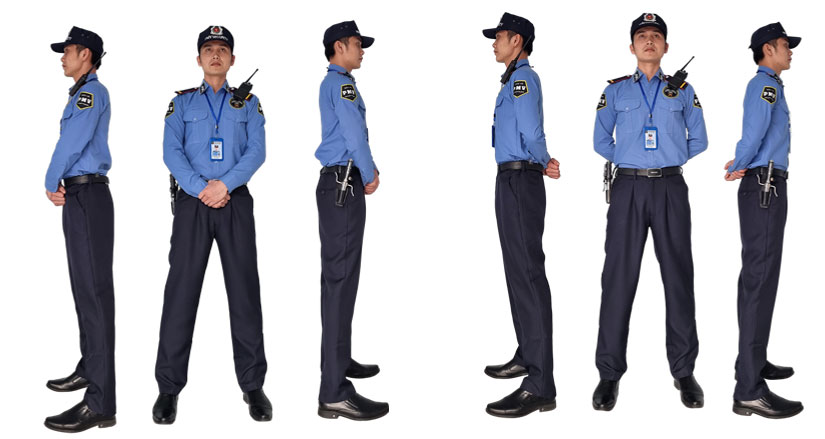 black security uniform