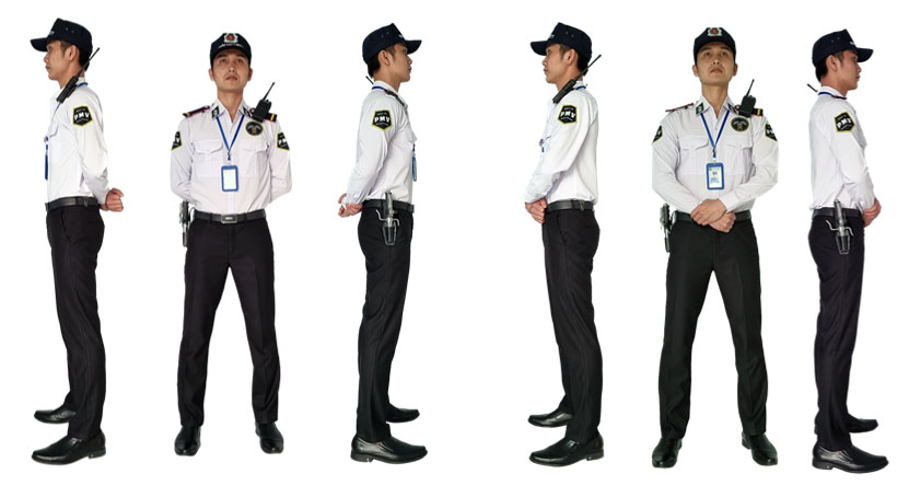black security uniform