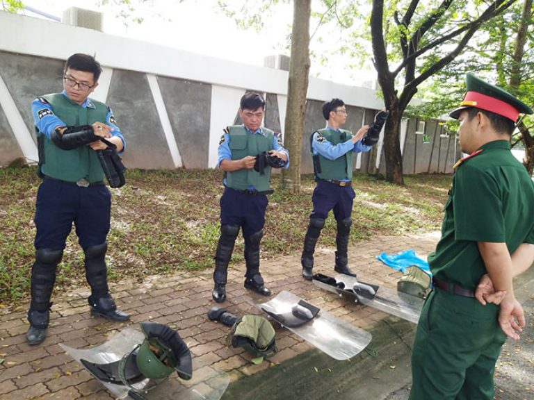 Methodical and professional training is the commitment of PMV Security Service Company