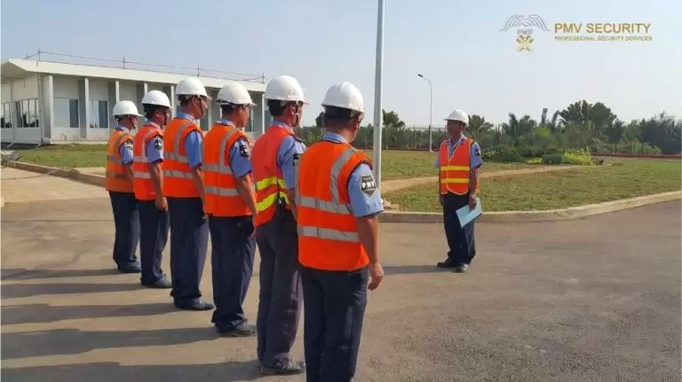 PMV provides professional construction site security services